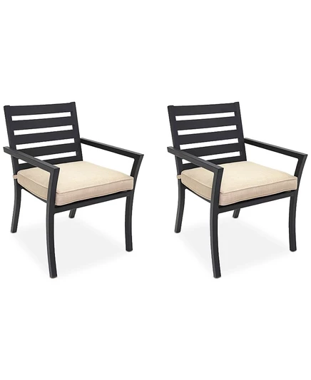 Комплект обеденных стульев Astaire Outdoor из 2 предметов, созданный для Macy's