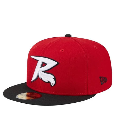 Мужская бейсболка New Era 59FIFTY, красно-черная