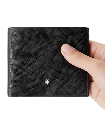 Портмоне Montblanc Sartorial из кожи, черное