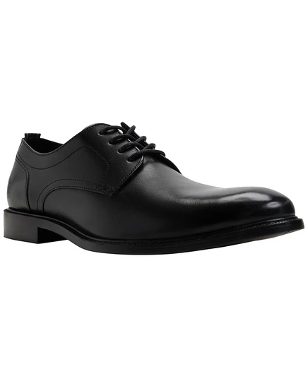 Мужские туфли Marquis от Brooks Brothers с круглым носком черного цвета