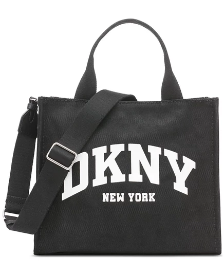 Средняя сумка-тоут DKNY Hadlee, серебристая