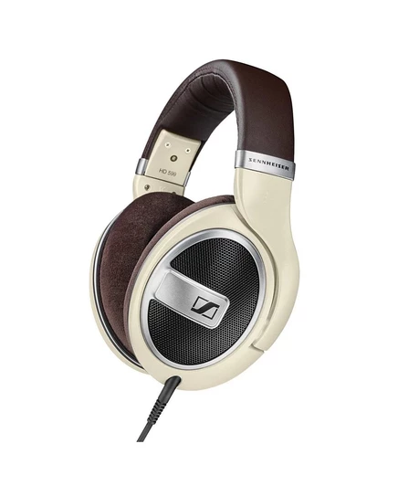 Наушники Sennheiser HD 599 с открытой задней панелью, цвет слоновой кости/кремовый