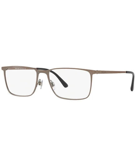 Мужские очки Giorgio Armani AR5080 прямоугольные, коричневые