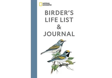 Книга National Geographic «Журнал наблюдений птиц», 256 стр.