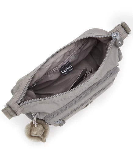 Маленькая сумка через плечо от Kipling grey gris