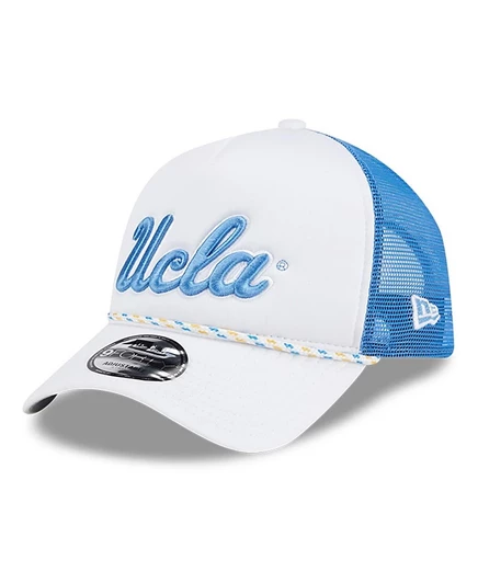 Мужская кепка-тракер New Era 9FORTY UCLA, бело-синяя