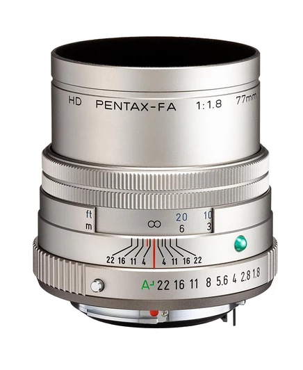 Объектив Pentax HD 77 мм f/1.8 Limited, серебристый