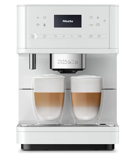 Автоматическая кофемашина Miele Silence CM 5310 белого цвета