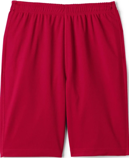 Мужские спортивные шорты Lands End Mesh, красные