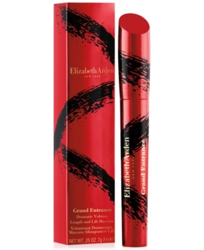 Тушь для ресниц Elizabeth Arden Grand Entrance с эффектом драматического объема, удлиняющая и подтягивающая, коричневая, 0,3 унции