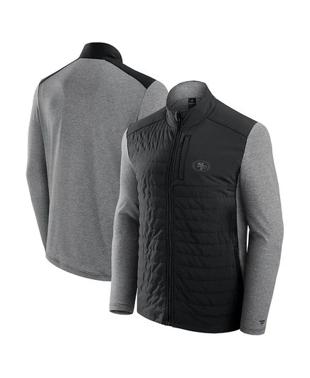 Унисекс куртка Fanatics Front Office Tonal, черно-серый