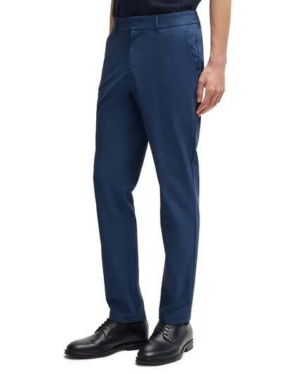 Мужские облегающие брюки Softshell Hugo Boss open blue