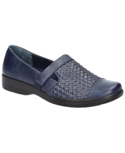  Женские балетки Destiny navy woven embossed