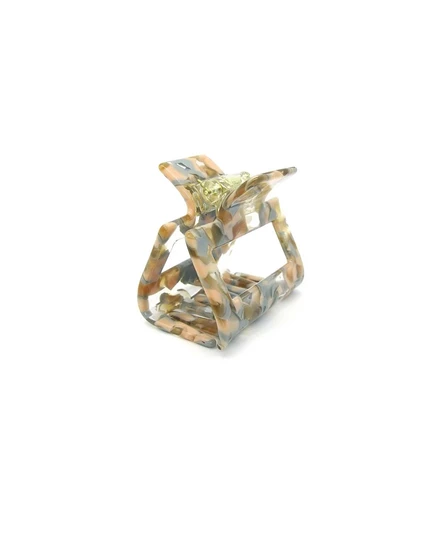 Заколка-краб Soho Style Coral, розовая