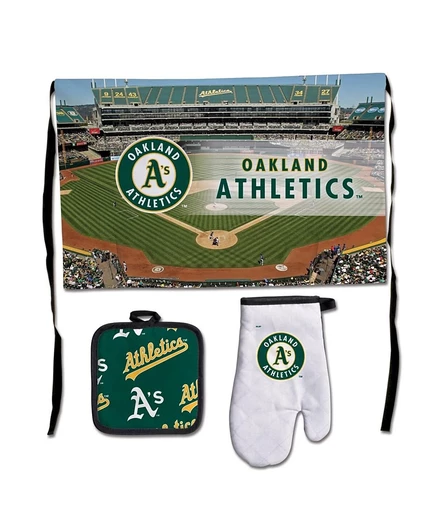 Набор для гриля WinCraft Oakland Athletics, разноцветный