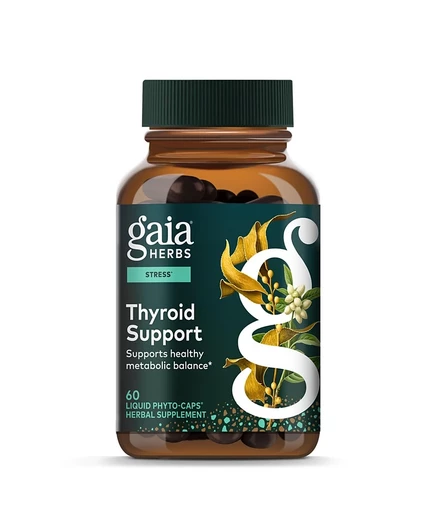 БАД Gaia Herbs Thyroid Support, 60 жидких фито-капсул
