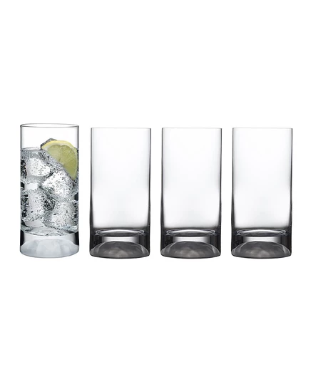 Стаканы хайбол Nude Glass Club Ice, 4 шт., прозрачные