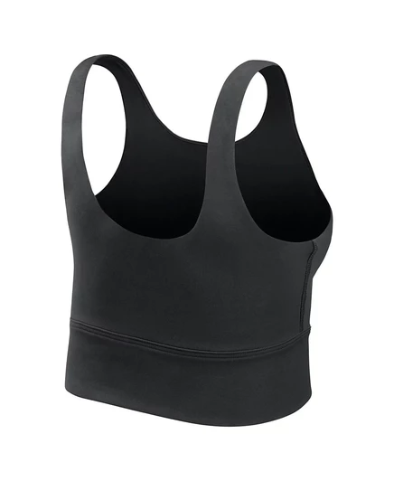 Женский спортивный топ Nike Longline Iowa Hawkeyes, черный