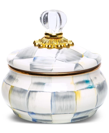 Декоративная банка Mackenzie-Childs Sterling Check, 590 мл