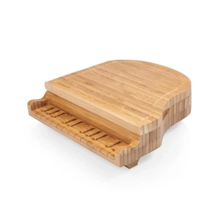 Набор для сыра Picnic Time Toscana Piano, бамбук, коричневый