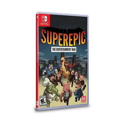 Игра SuperEpic: Entertainment War для Switch, белая