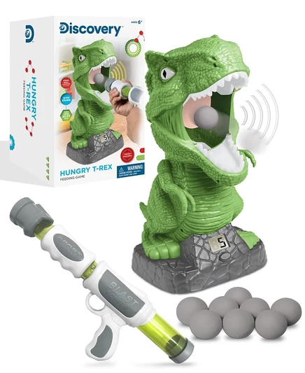 Игровой набор Discovery Kids «Голодный T-Rex», зеленый