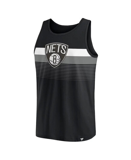 Мужская майка Fanatics Brooklyn Nets, черная