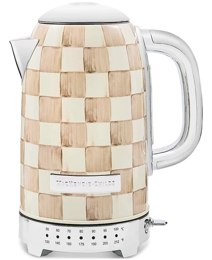Электрический чайник Mackenzie-Childs Mocha Check, 1.9 л