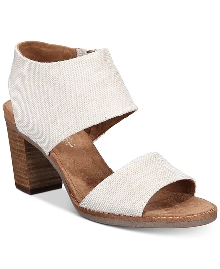 Женские босоножки TOMS Majorca City цвета слоновой кости/кремовый