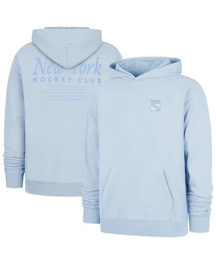 Мужское худи '47 Brand Foundation Pullover, голубое