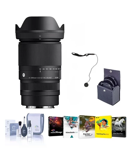 Объектив Sigma 16-300 мм f/3.5-6.7 DC OS для Sony E, черный