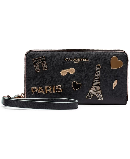 Женский кошелек Karl Lagerfeld Paris Maybelle continental, черный