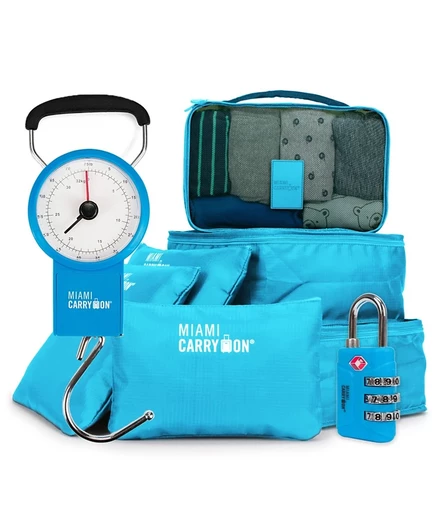 Набор для путешествий Miami CarryOn Essential, синий