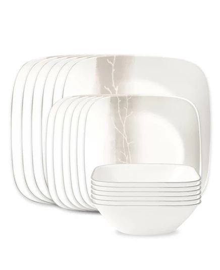 Сервиз столовый Corelle Vitrelle Studio Square 18 пр., многоцветный