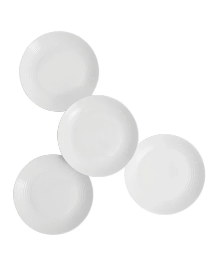 Тарелки Royal Doulton Maze Gordon Ramsay 28 см, набор 4, белые