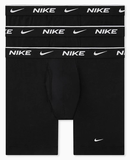 Мужские боксер-брифы Nike Dri-FIT Essential, 3 шт., черные