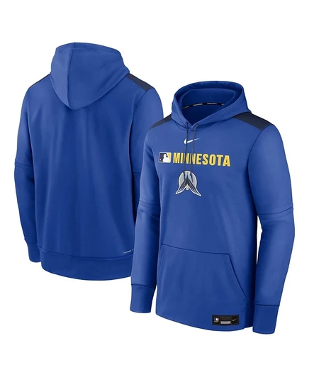 Мужское худи Nike City Connect Therma Minnesota Twins, синее