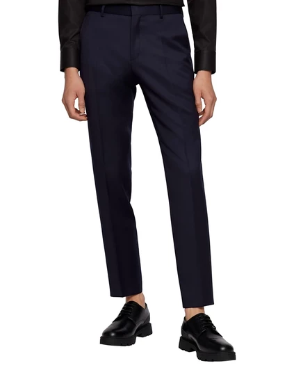 Мужские классические брюки Hugo Boss, синие