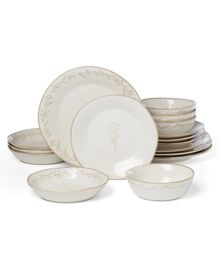 Сервиз Lenox Homespun 16 пр. на 4 персоны, белый