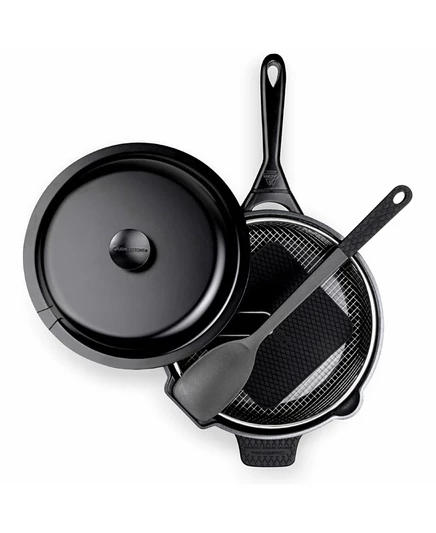 Сковорода Granitestone Zuka Everyday 10″ 3,1 л, черная