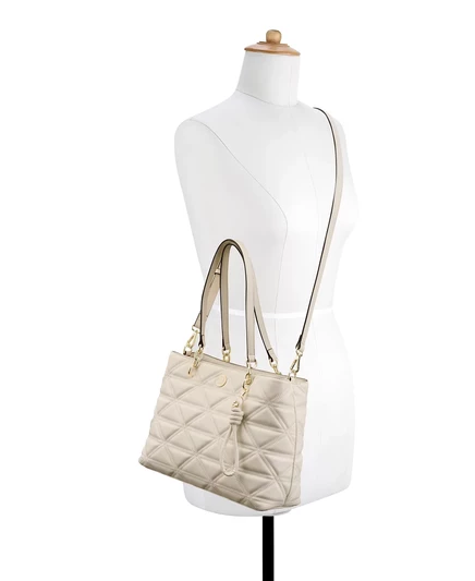 Большая сумка через плечо Nine West Harland Carryall chic cream