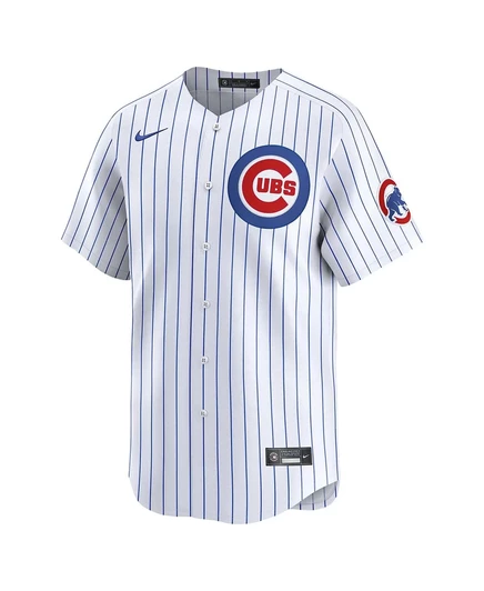 Мужская футболка Nike Dansby Swanson White Chicago Cubs Home Limited для игроков white