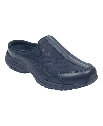 Женские кроссовки Mule без шнуровки для путешествий navy leather
