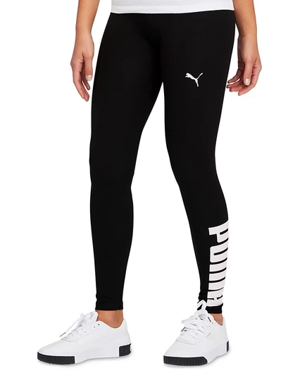 Женские легинсы Puma Athletic Graphic, черно-белые