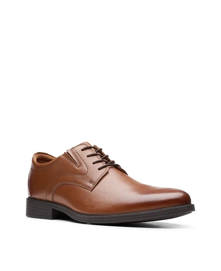 Мужские оксфорды Clarks Whiddon Plain, темно-бежевые