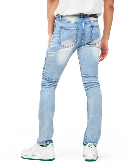 Мужские джинсы Reason Pines Skinny, большие, голубые