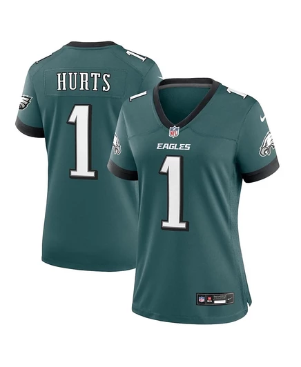 Женская игровая майка Nike Jalen Hurts Philadelphia Eagles green