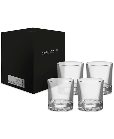 Набор стаканов Orrefors Carat, 4 шт., 380 мл, прозрачные