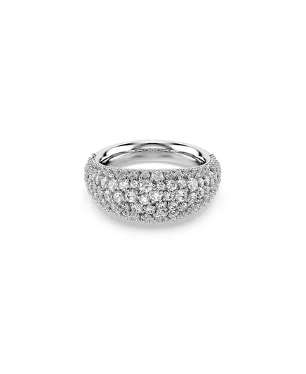Серебряное кольцо Swarovski Sublima с белым родиевым покрытием из серебра