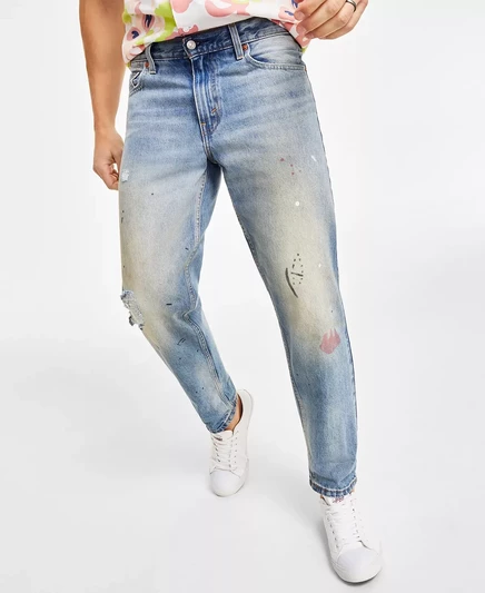 Мужские зауженные джинсы Levi's® 550™ ’92 свободного кроя what's going on dx